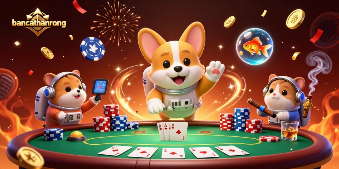 Engage in thrilling gameplay at the bancathanrong space station casino with a vibrant 3D illustration.