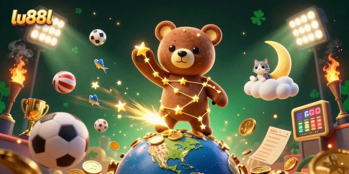 Join the thrilling action at lu88l where stars and sports collide in an exciting betting scene.