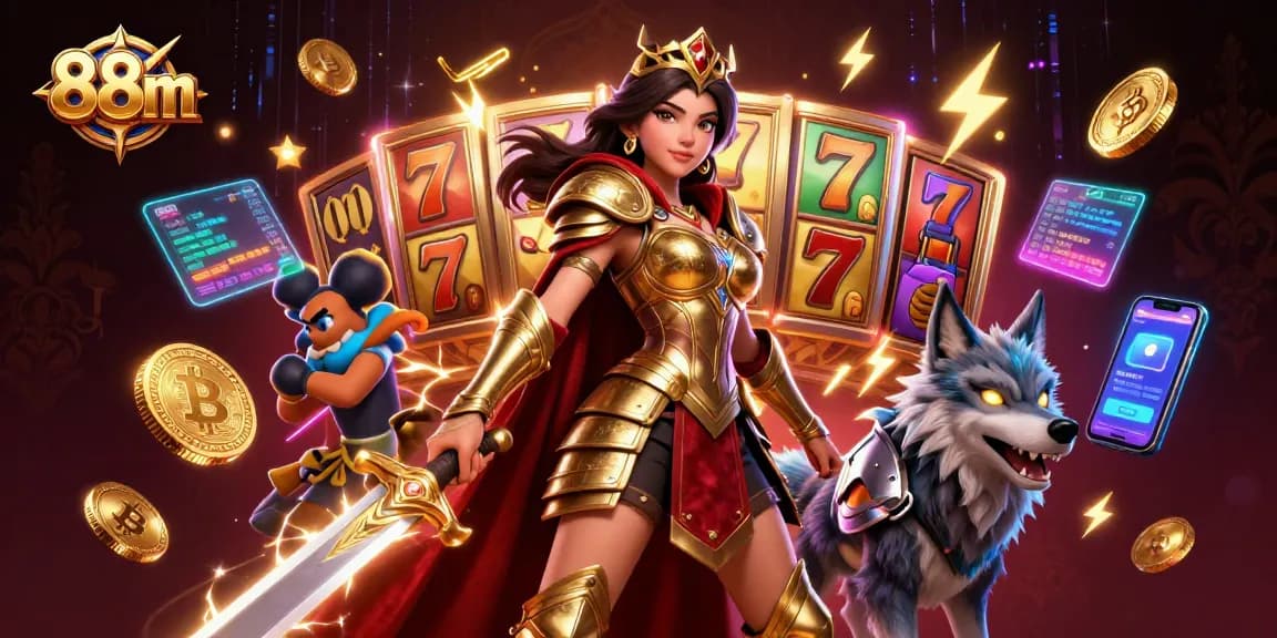 Experience thrilling jackpots and big wins with 88m's dynamic casino games and rewards.
