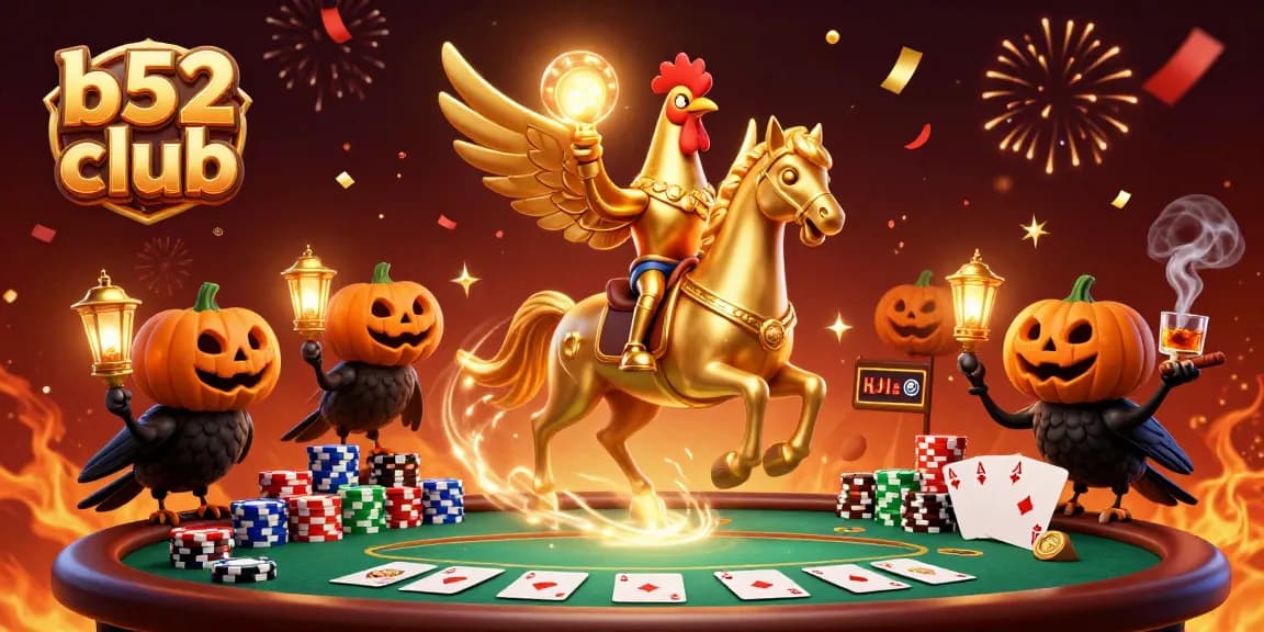 B52 club showcases a vibrant casino scene with thrilling gameplay elements and festive atmosphere.