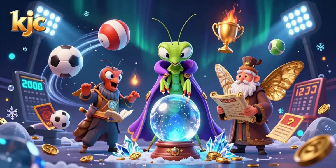 KJC enhances sports betting with exciting characters, dynamic sports elements, and unique visuals.
