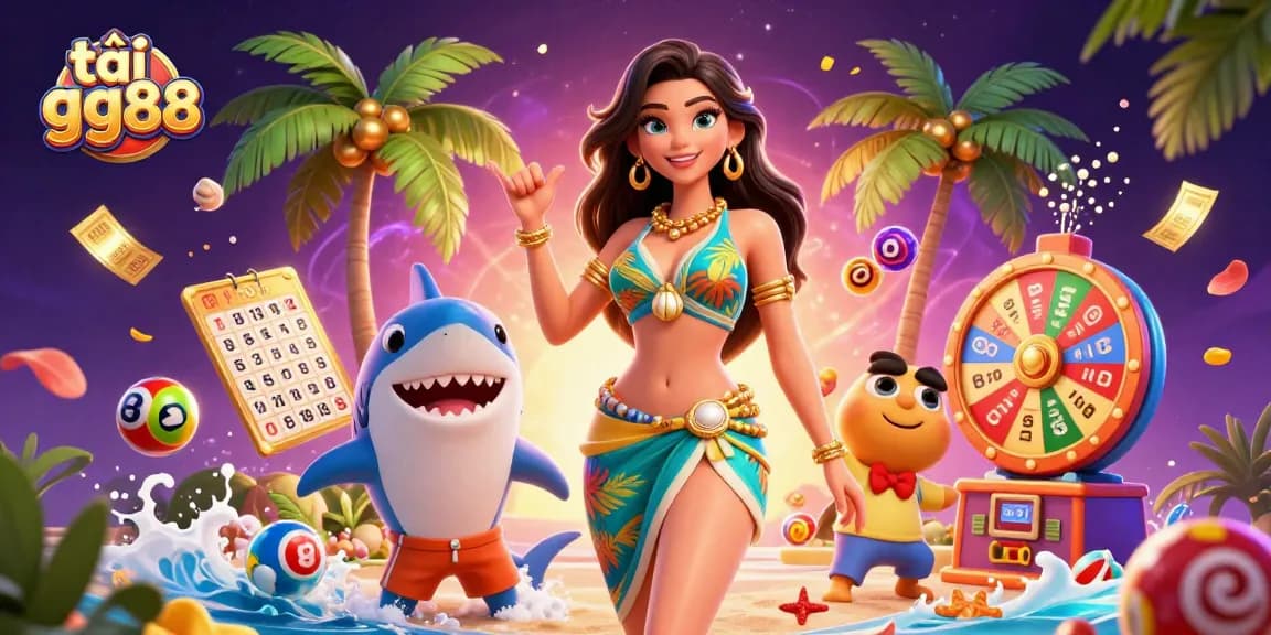 Experience tải gg88 with vibrant lottery elements in an enchanting casino atmosphere.