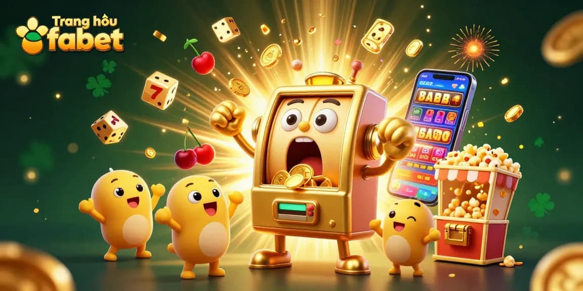 Experience the excitement of winning on Trang chủ fabet with a lively 3D cartoon jackpot scene.