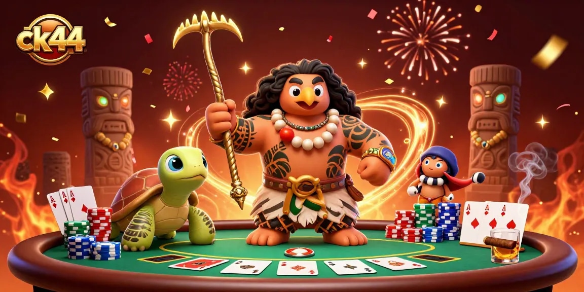 Engage with ck44 on a vibrant casino adventure featuring dynamic characters and rich gaming elements.