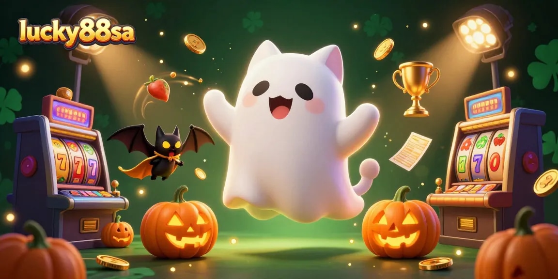 Experience the thrill of winning at lucky88sa with a ghost cat, vampire bat, and glowing poker jack-o-lanterns!