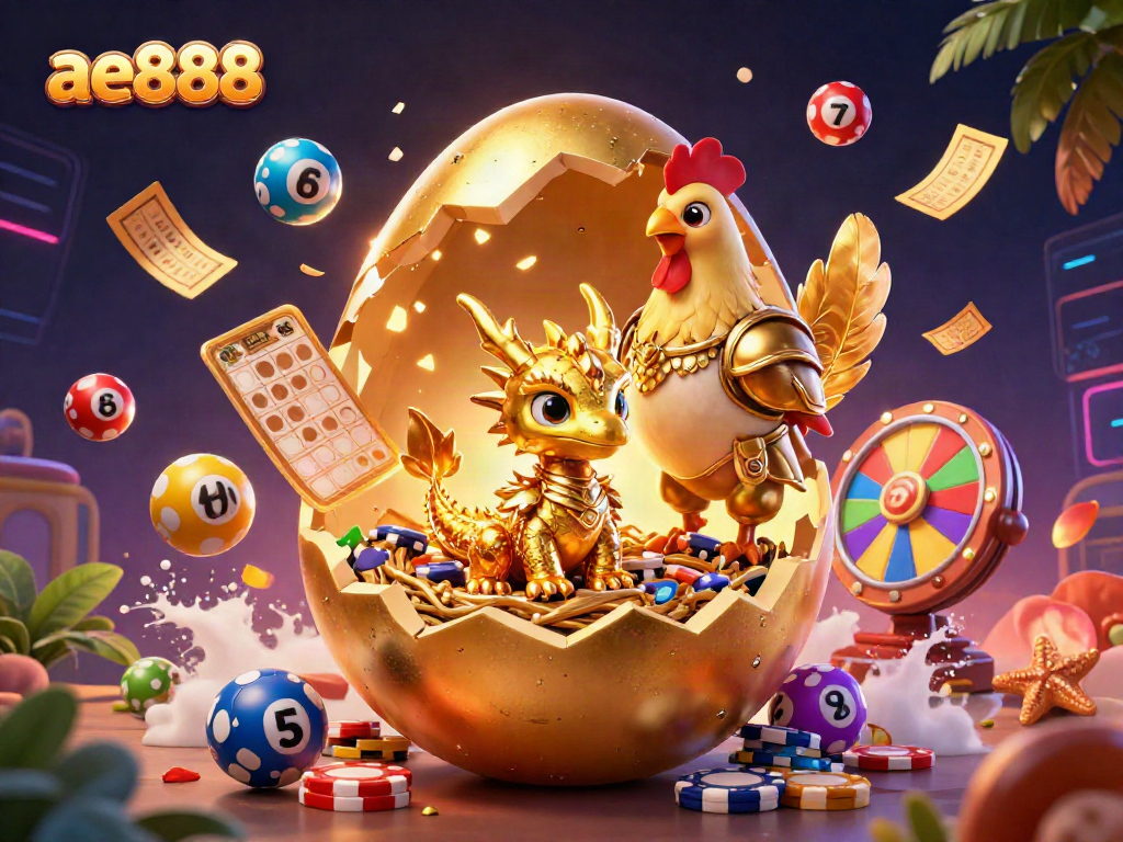 Engage with ae888's thrilling golden dragon poker scene bursting with energy and vibrant elements.