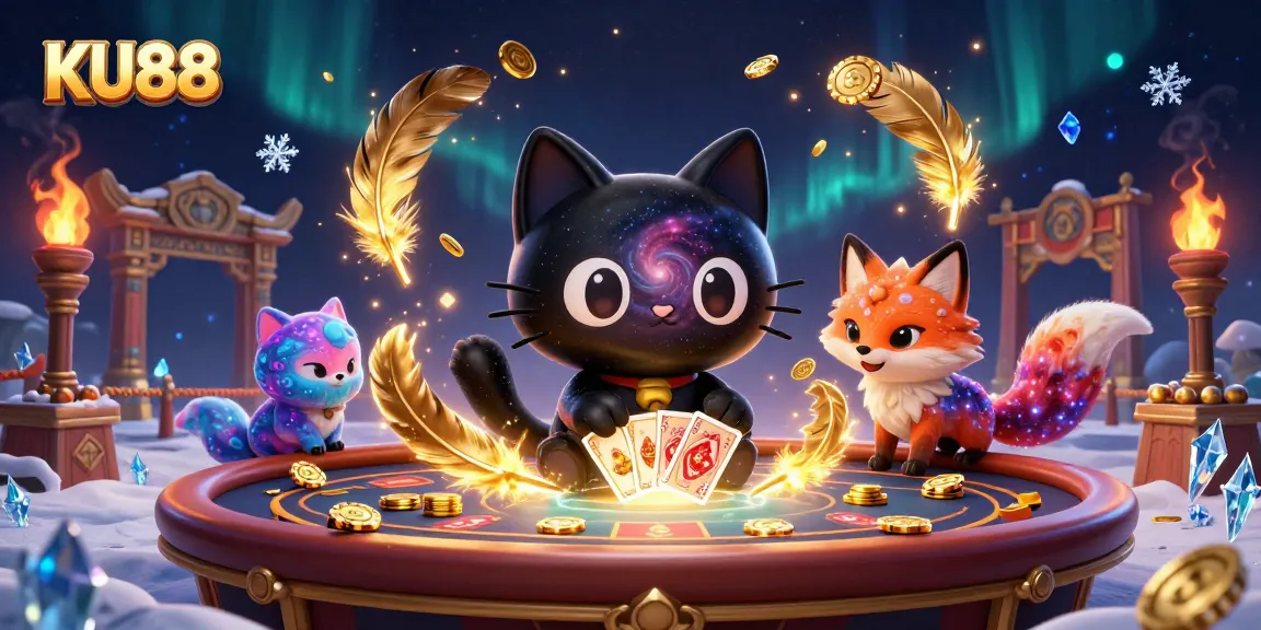 Engage with KU88, featuring a cosmic casino adventure with vibrant characters and thrilling game elements.