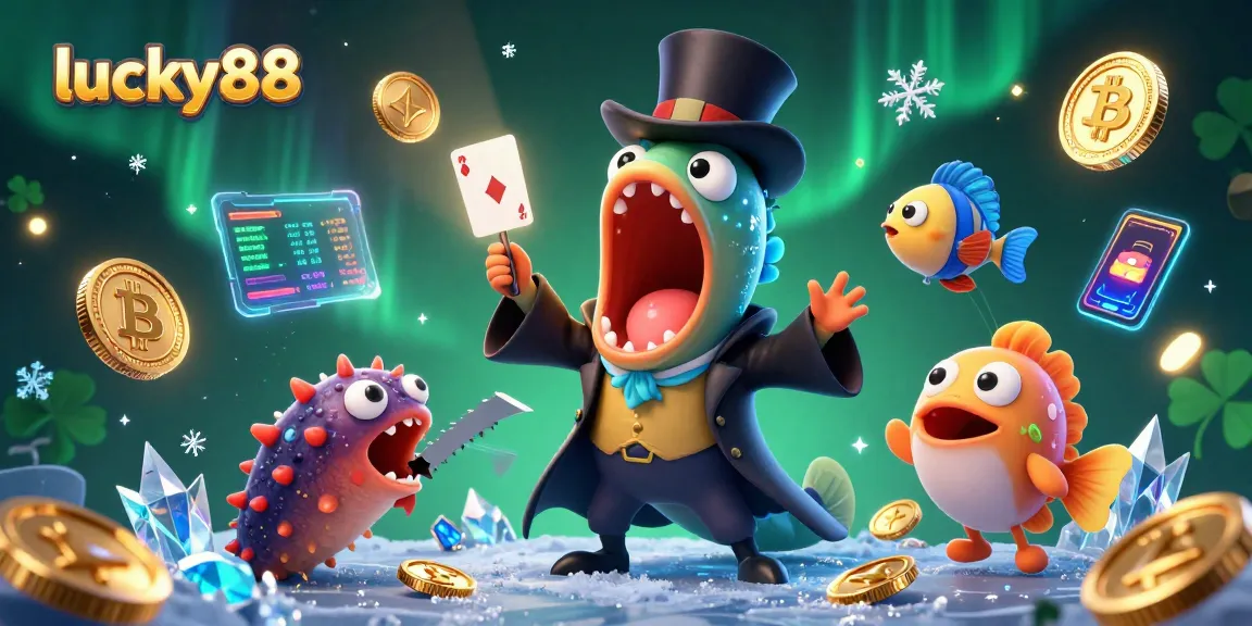 Get ready to join lucky88 for thrilling casino adventures with our animated deep-sea entertainers!