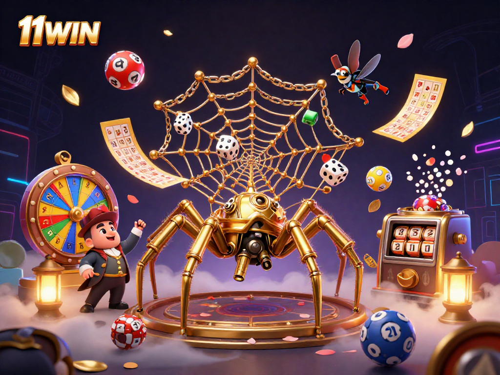 Engage with the thrilling world of 11WIN as a steampunk-themed scene celebrates abundant opportunities in gaming.