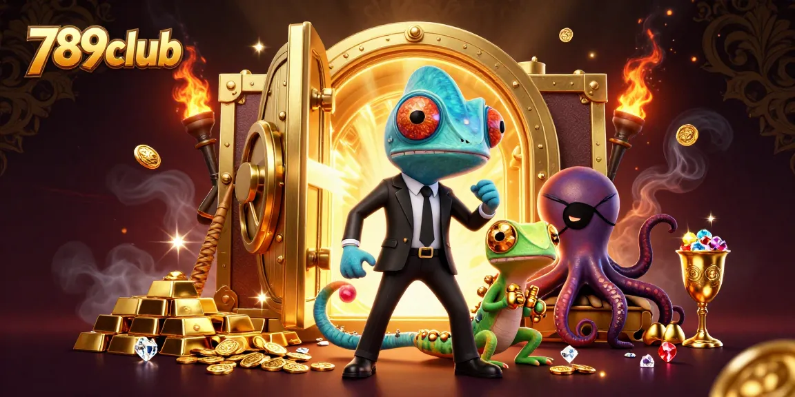 Engage in thrilling gaming experiences at 789club with vibrant characters and enticing casino elements.