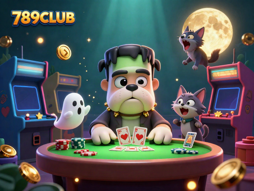 Join the excitement at 789CLUB with a spooky twist at the gaming table.