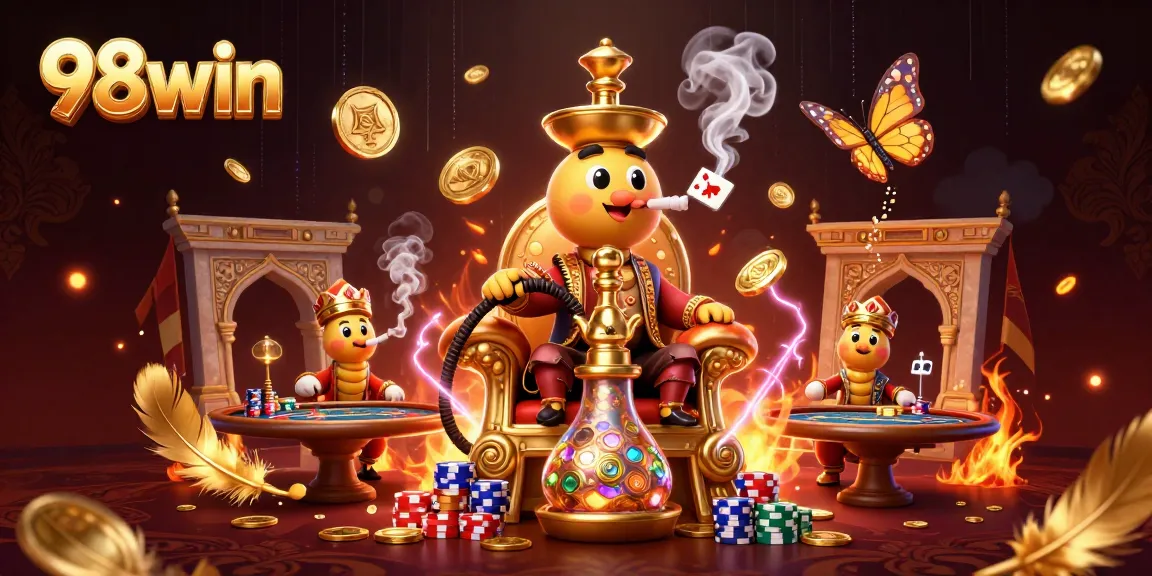 Engage in thrilling poker gameplay at 98win with immersive visuals and dynamic interactions.