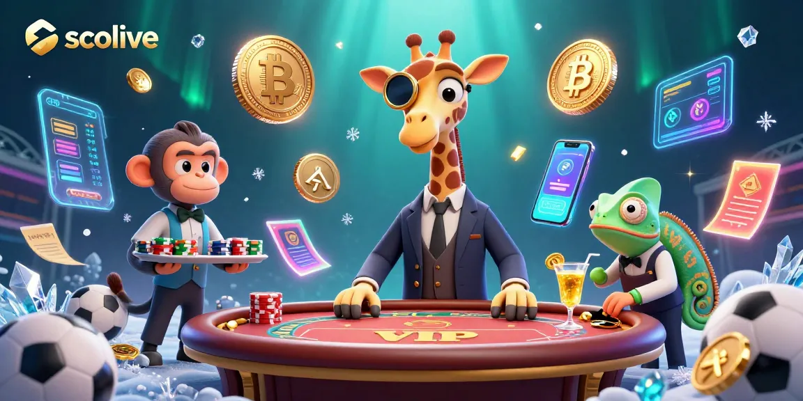 Socolive engages sports fans with vibrant betting scenes featuring a stylish giraffe and animal characters.