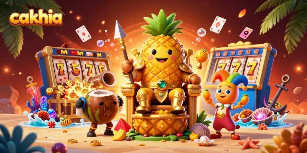 Cakhia elevates your winning game experience with vibrant casino action and dynamic characters.
