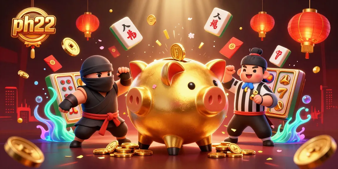 Experience thrilling gaming with ph22's vibrant characters and dynamic casino elements.