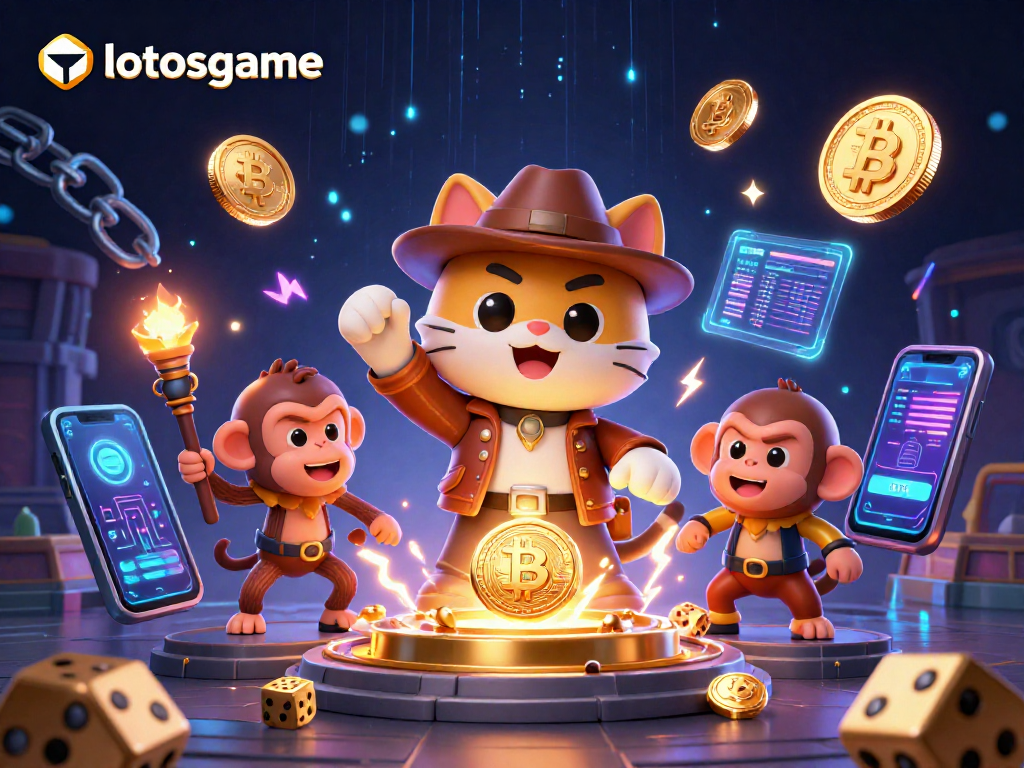 Engage with lotosgame and join thrilling adventures in a casino-themed digital world