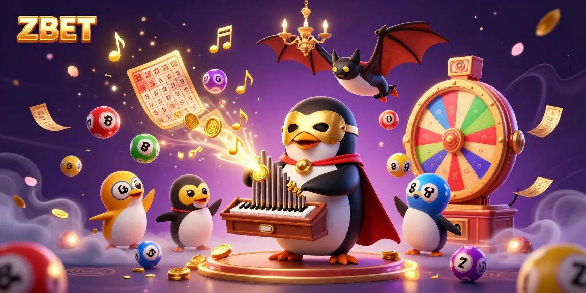 ZBET offers thrilling online gaming with golden coins, vibrant prize wheels, and exciting lottery elements.