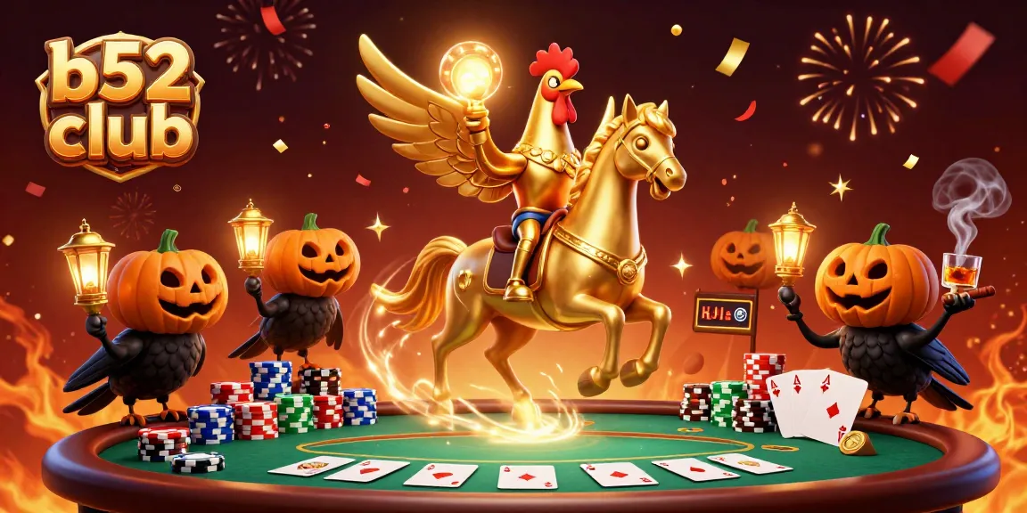 B52 club showcases a vibrant casino scene with thrilling gameplay elements and festive atmosphere.