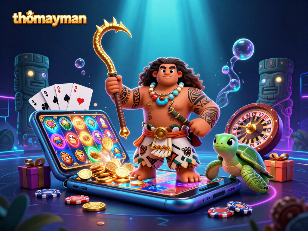 Engage with thomayman to spin the reels of fortune and win exciting jackpots!