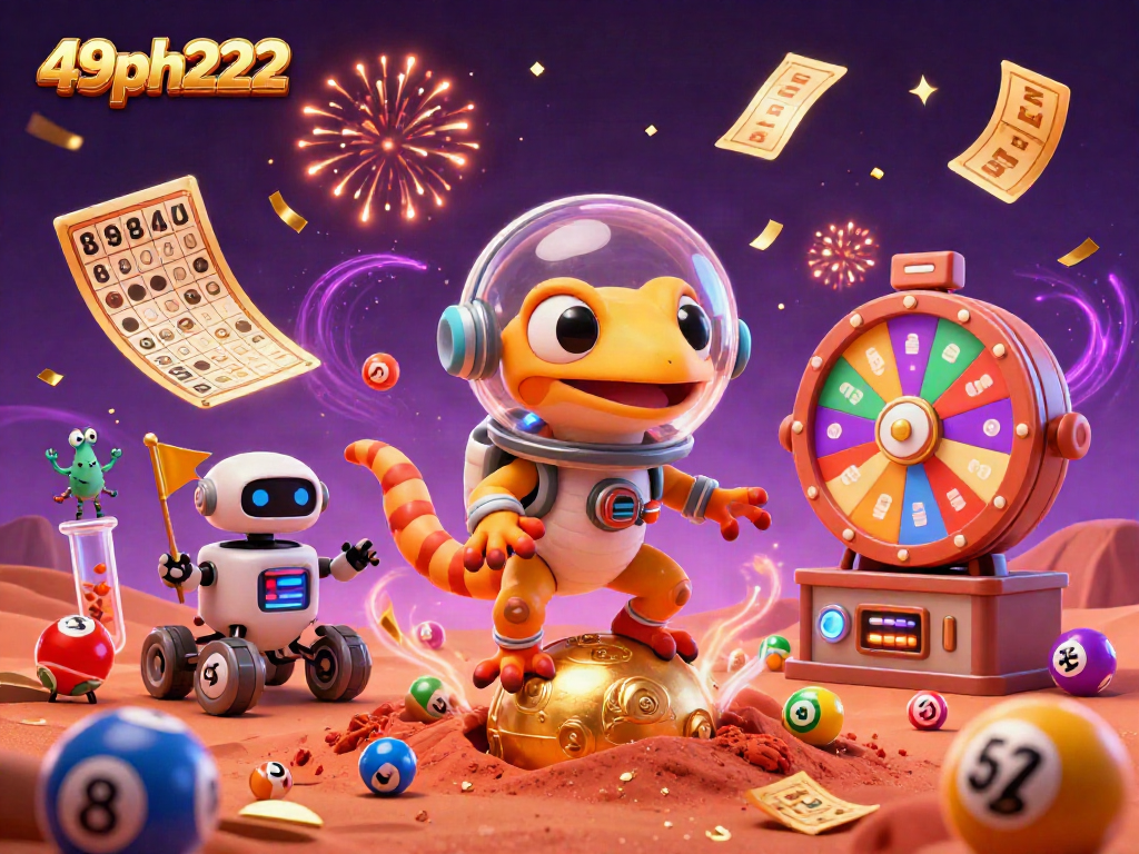 Engage with the dynamic excitement of 49ph222 through a colorful alien casino adventure.