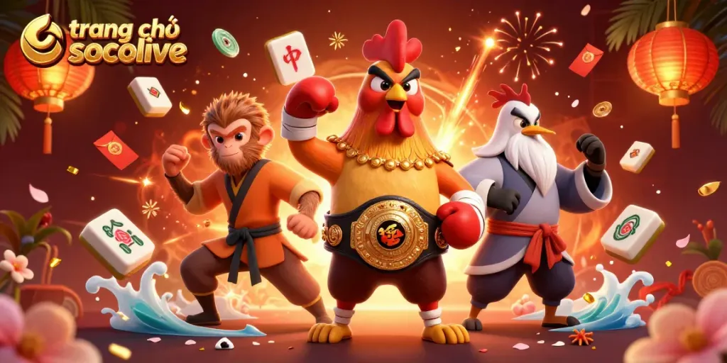 Engage in thrilling games at trang chủ socolive with vibrant characters and dynamic casino elements.