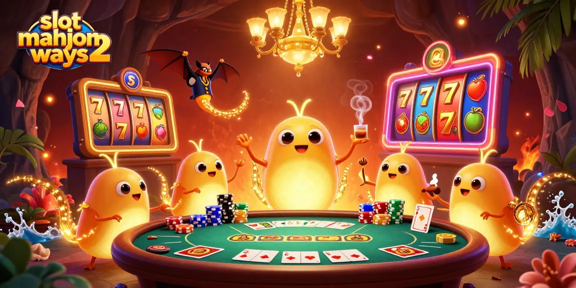 Experience slot mahjong ways 2 vivid scenes with lively gambling action and festive casino atmosphere.