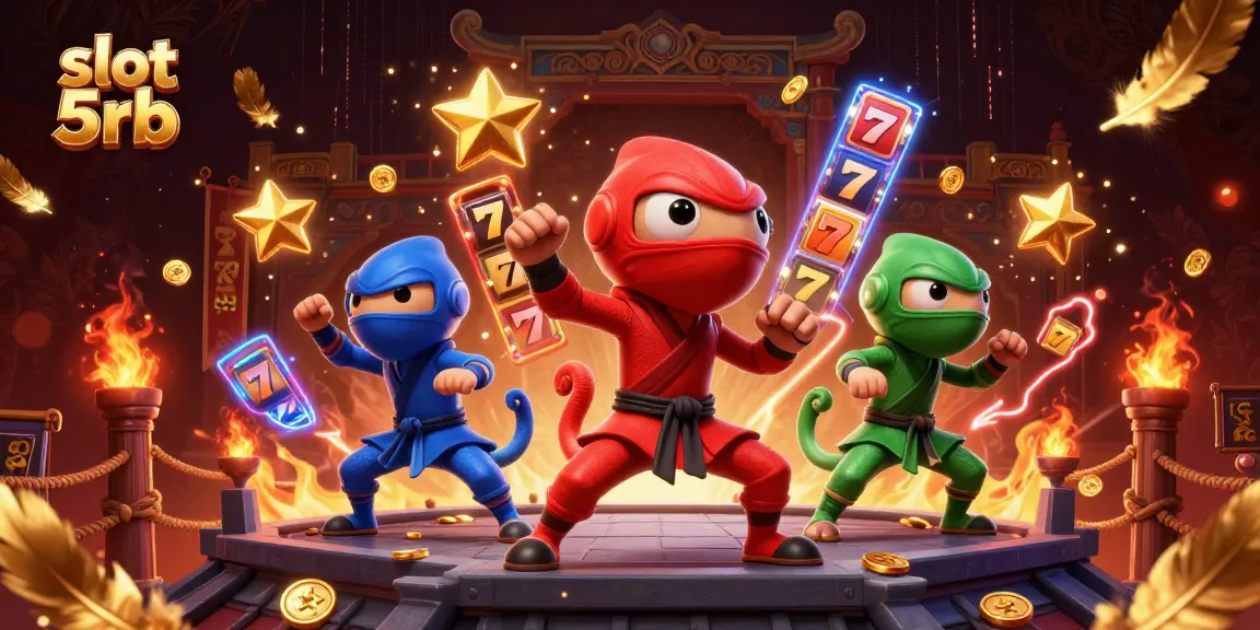 Experience thrilling gameplay with slot 5rb in a vibrant Eastern-themed casino scene.