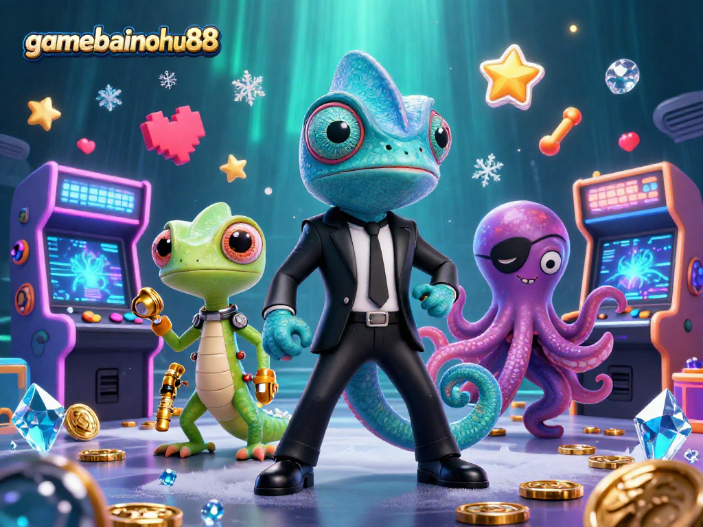 Experience thrilling gameplay with gamebainohu88 featuring colorful characters and dynamic casino elements.
