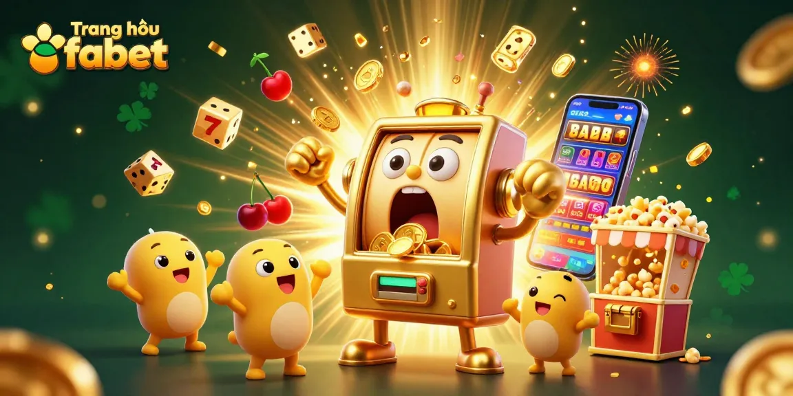Experience the excitement of winning on Trang chủ fabet with a lively 3D cartoon jackpot scene.