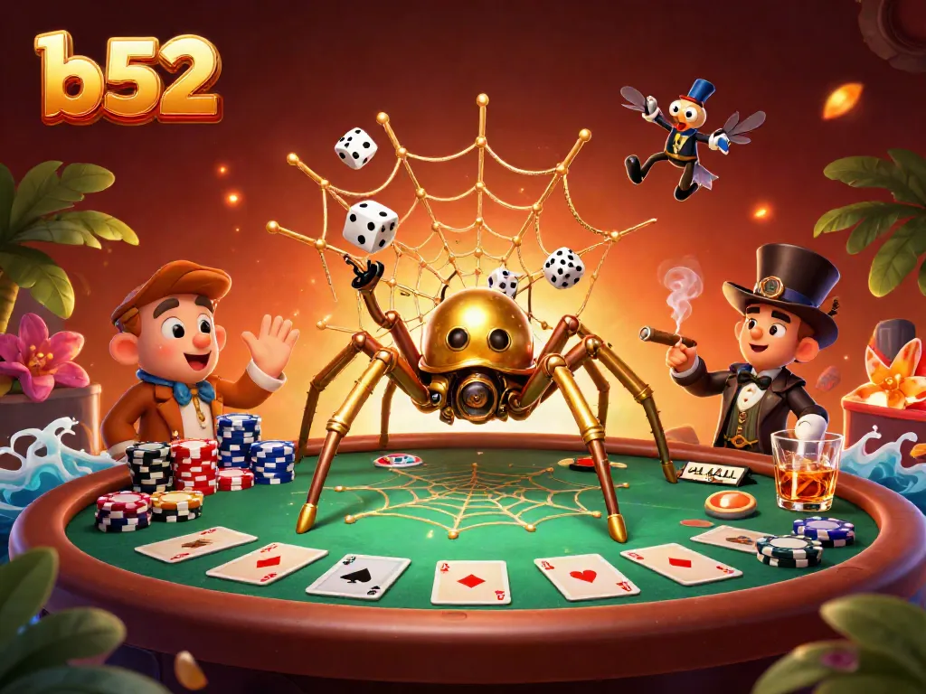 Experience exciting gameplay at b52 with captivating characters and themed casino elements.