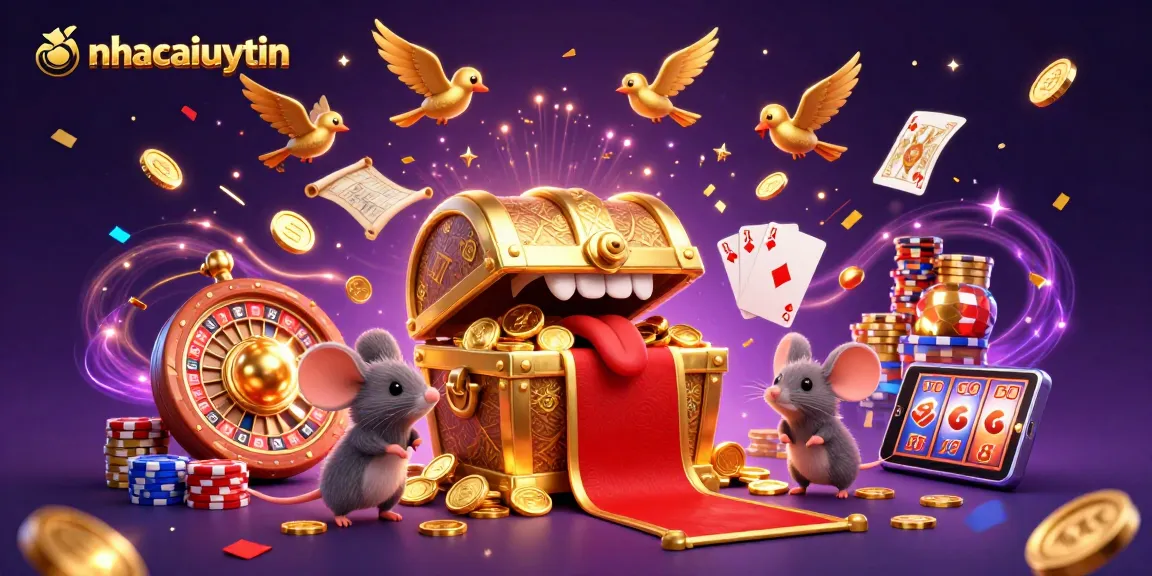 Engage in the vibrant world of nhacaiuytin with luring treasure and rich casino elements.